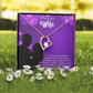 To My Wife Favorite Story Forever Necklace w Message Card-Express Your Love Gifts