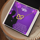 To My Wife Favorite Story Inseparable Necklace-Express Your Love Gifts