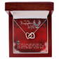 To My Wife Firefighter wife Inseparable Necklace-Express Your Love Gifts