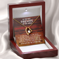 To My Wife Firewife Independence Day Forever Necklace w Message Card-Express Your Love Gifts