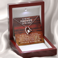 To My Wife Firewife Independence Day Forever Necklace w Message Card-Express Your Love Gifts