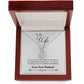 To My Wife Forever and Always Eternal Hope Necklace Message Card-Express Your Love Gifts