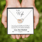 To My Wife Forever and Always Inseparable Necklace-Express Your Love Gifts
