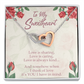 To My Wife Girlfriend Love is You Inseparable Necklace-Express Your Love Gifts