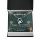 To My Wife Grow Old Birthday Message Forever Necklace w Message Card-Express Your Love Gifts