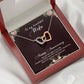 To My Wife Happy Anniversary Inseparable Necklace-Express Your Love Gifts