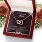 To My Wife Happy Anniversary Inseparable Necklace-Express Your Love Gifts