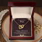 To My Wife Happy Anniversary Inseparable Necklace-Express Your Love Gifts