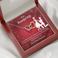 To My Wife Happy Birthday Inseparable Necklace-Express Your Love Gifts