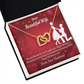 To My Wife Happy Birthday Inseparable Necklace-Express Your Love Gifts