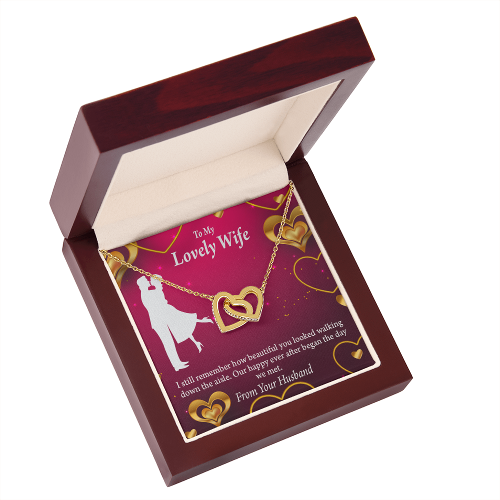 To My Wife Happy Ever After Inseparable Necklace-Express Your Love Gifts