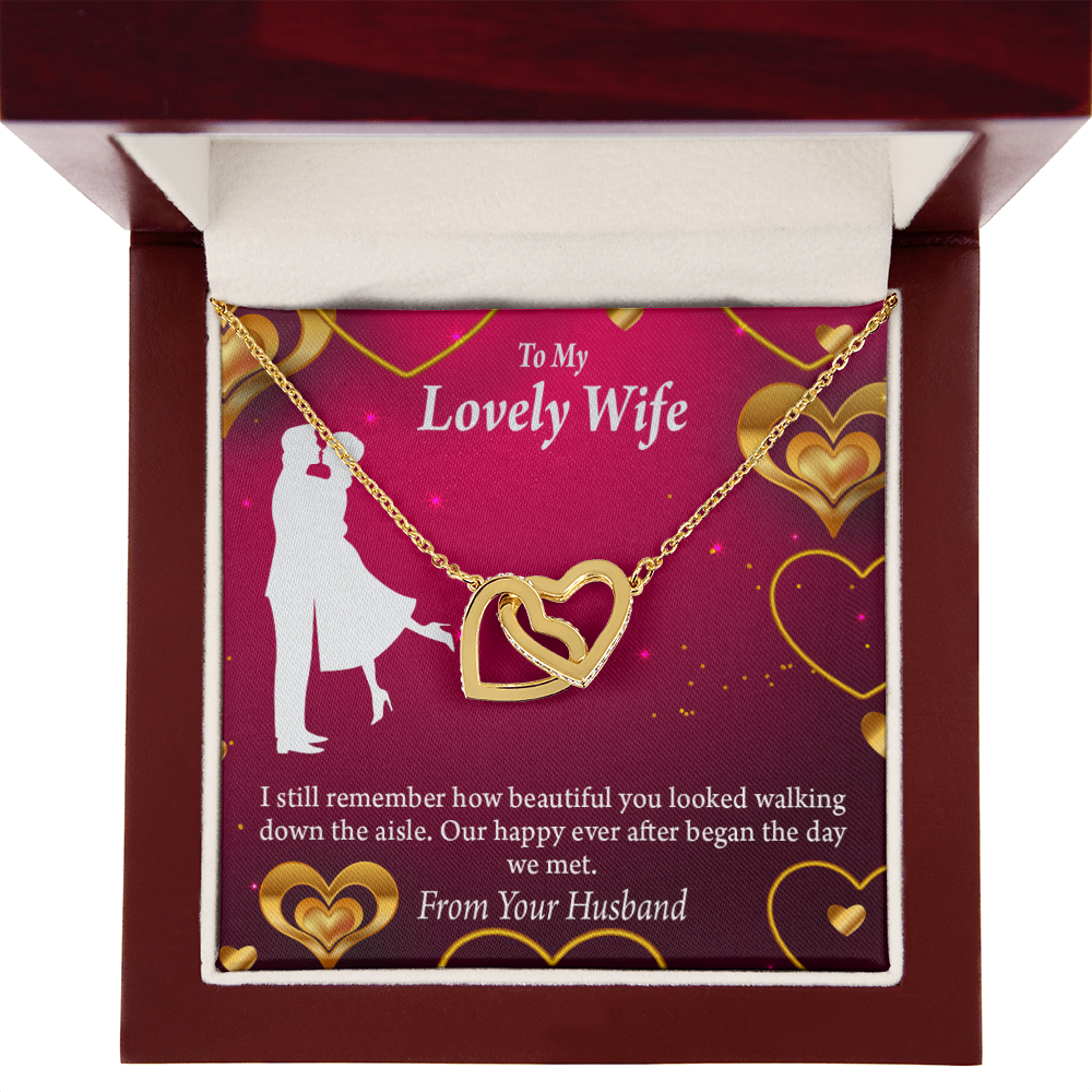 To My Wife Happy Ever After Inseparable Necklace-Express Your Love Gifts