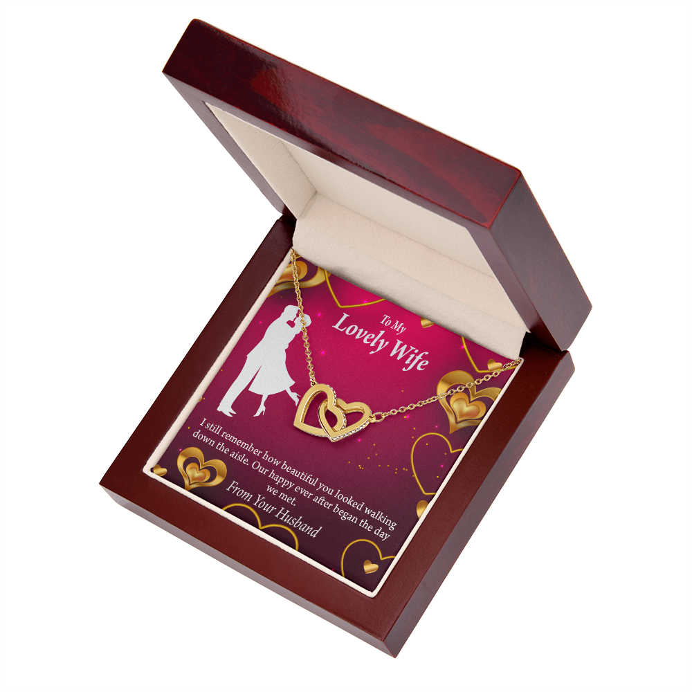 To My Wife Happy Ever After Inseparable Necklace-Express Your Love Gifts