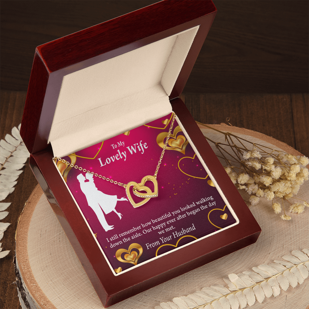 To My Wife Happy Ever After Inseparable Necklace-Express Your Love Gifts