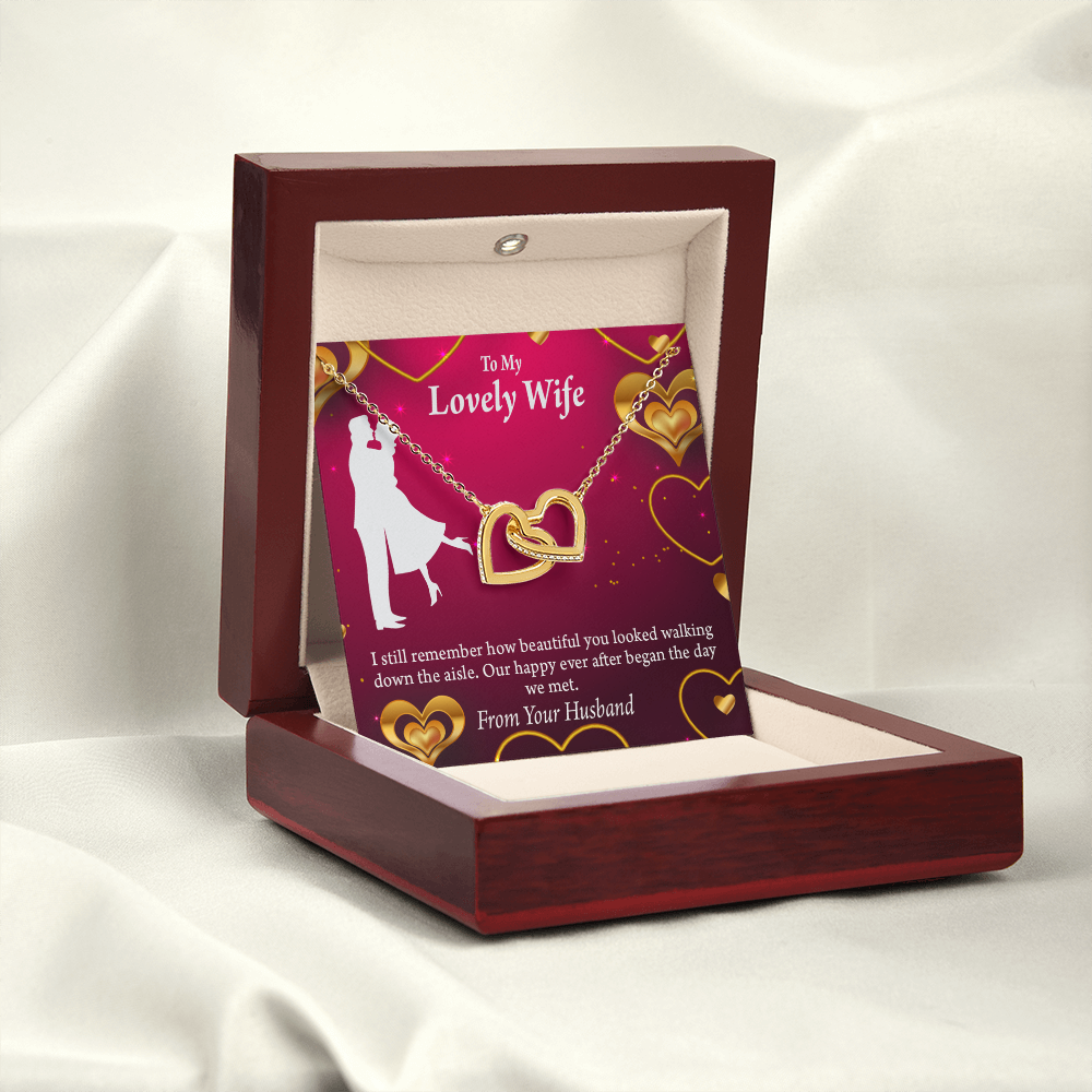 To My Wife Happy Ever After Inseparable Necklace-Express Your Love Gifts