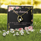 To My Wife Happy Wedding Anniversary Forever Necklace w Message Card-Express Your Love Gifts