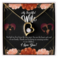 To My Wife Heart and Soul Forever Necklace w Message Card-Express Your Love Gifts