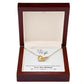 To My Wife Heart to Heart Inseparable Necklace-Express Your Love Gifts