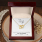 To My Wife Heart to Heart Inseparable Necklace-Express Your Love Gifts