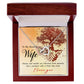 To My Wife House and Wealth Inseparable Necklace-Express Your Love Gifts