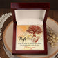 To My Wife House and Wealth Inseparable Necklace-Express Your Love Gifts