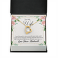 To My Wife I Am Blessed to Have You Forever Necklace w Message Card-Express Your Love Gifts