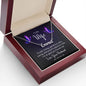 To My Wife I Am Glad You Found Me Custom Name Necklace-Express Your Love Gifts