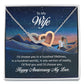 To My Wife I'd Choose You in a Hundred Lifetimes Inseparable Necklace-Express Your Love Gifts