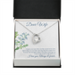 To My Wife I Knew You Were The One Forever Necklace w Message Card-Express Your Love Gifts