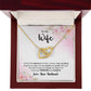 To My Wife I Know the Distance is Hard Inseparable Necklace-Express Your Love Gifts