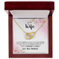 To My Wife I Know the Distance is Hard Inseparable Necklace-Express Your Love Gifts