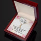 To My Wife I Love You Then Alluring Ribbon Necklace Message Card-Express Your Love Gifts
