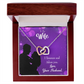 To My Wife I Treasure and Adore You Inseparable Necklace-Express Your Love Gifts