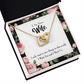 To My Wife I Want Us Inseparable Necklace-Express Your Love Gifts