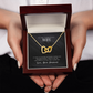 To My Wife If I Had to Choose Inseparable Necklace-Express Your Love Gifts