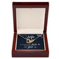 To My Wife If I Know What Love Is Inseparable Necklace-Express Your Love Gifts