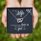 To My Wife If I Know What Love Is Inseparable Necklace-Express Your Love Gifts