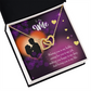 To My Wife Love of My Life Inseparable Necklace-Express Your Love Gifts