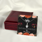To My Wife Love Talk Listen Alluring Ribbon Necklace Message Card-Express Your Love Gifts