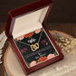 To My Wife Love Talk Listen Inseparable Necklace-Express Your Love Gifts