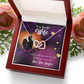 To My Wife Love You Longer Inseparable Necklace-Express Your Love Gifts