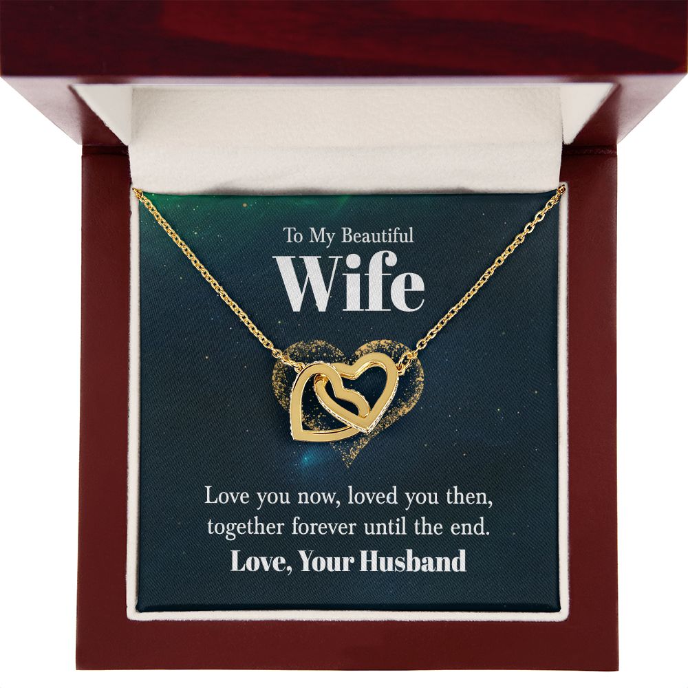 To My Wife Love You Now Inseparable Necklace-Express Your Love Gifts
