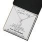 To My Wife Loving You and Breathing Eternal Hope Necklace Message Card-Express Your Love Gifts