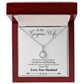 To My Wife Loving You and Breathing Eternal Hope Necklace Message Card-Express Your Love Gifts
