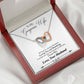 To My Wife Loving You and Breathing Inseparable Necklace-Express Your Love Gifts