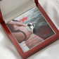 To My Wife Loving You is My Life Forever Necklace w Message Card-Express Your Love Gifts