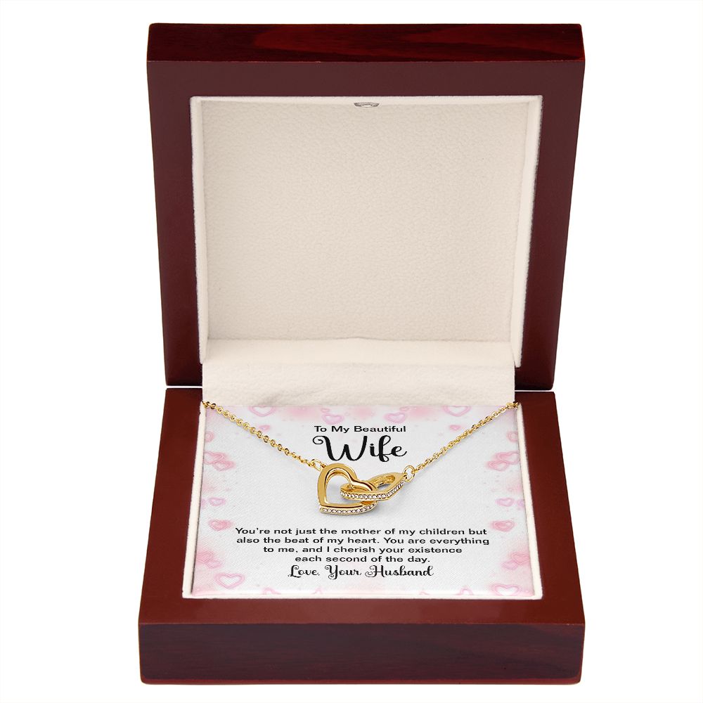 To My Wife Mother of My Children Inseparable Necklace-Express Your Love Gifts