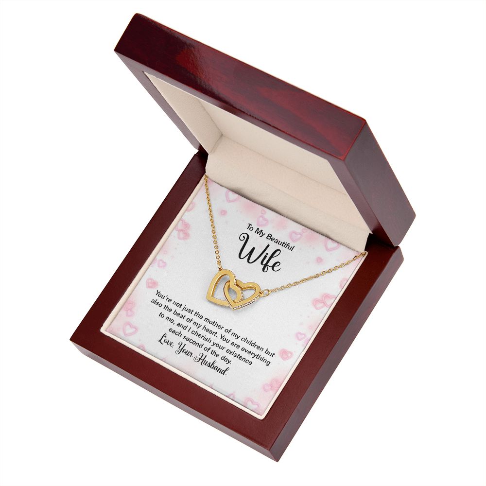 To My Wife Mother of My Children Inseparable Necklace-Express Your Love Gifts