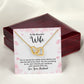 To My Wife Mother of My Children Inseparable Necklace-Express Your Love Gifts