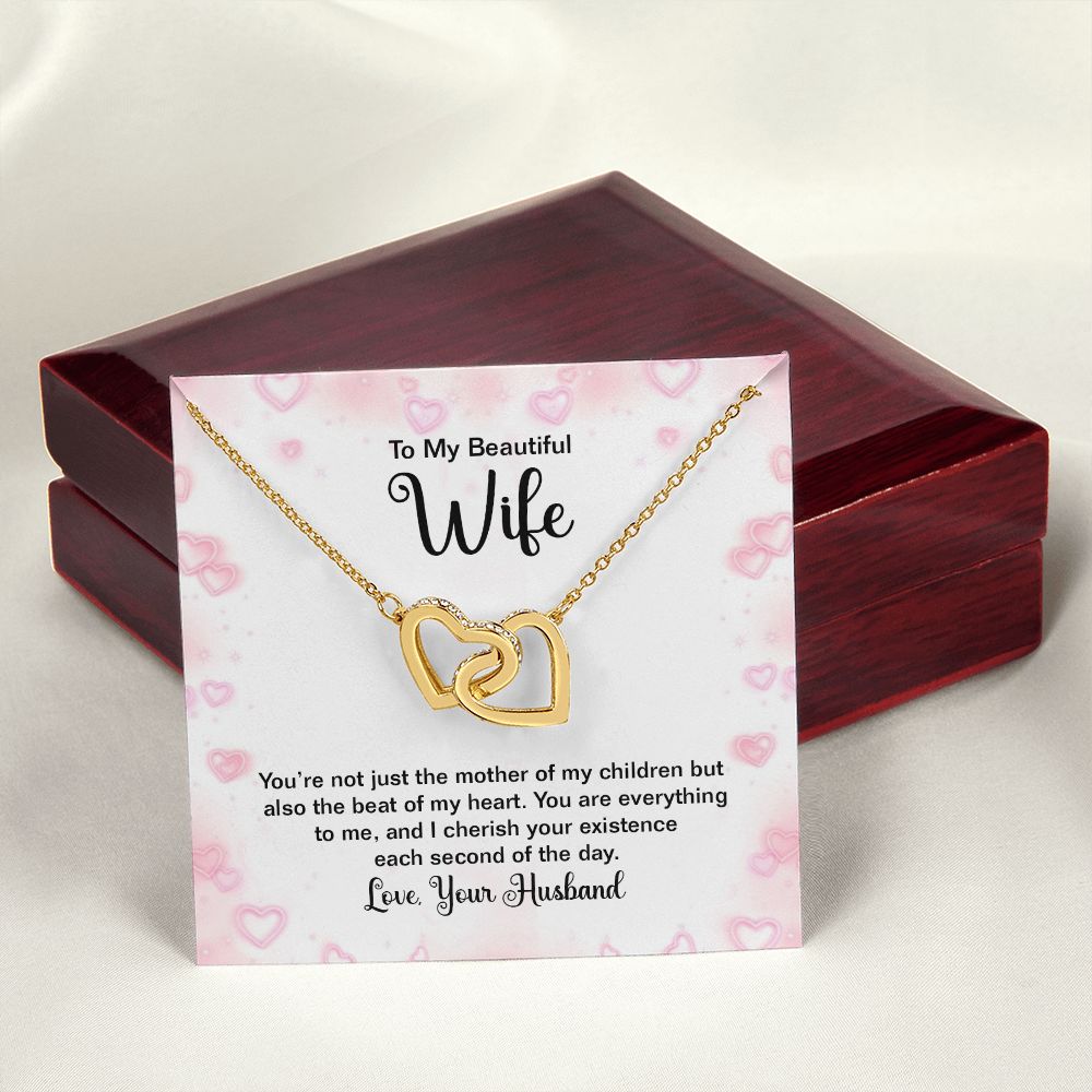 To My Wife Mother of My Children Inseparable Necklace-Express Your Love Gifts